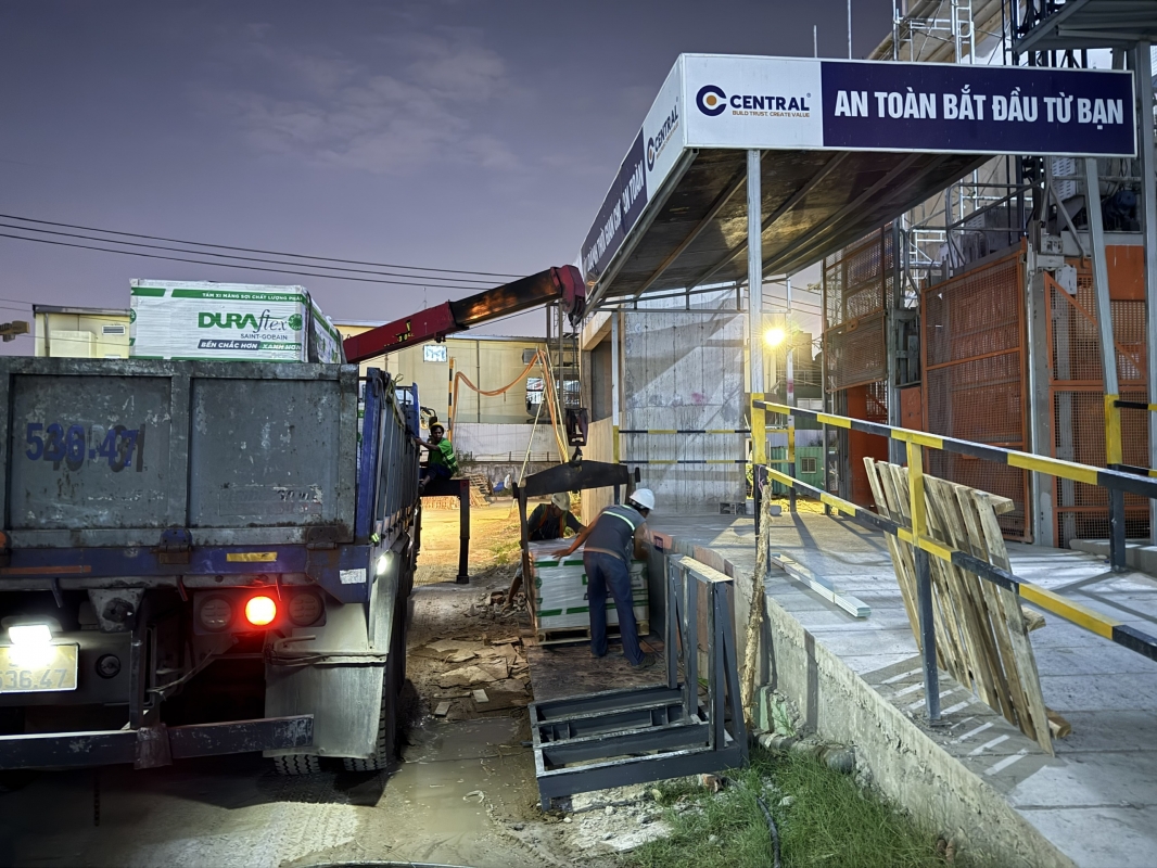 Cung Cấp Tấm Xi Măng Duraflex 18mm 1000x2000 Hạng Mục Sân Thượng