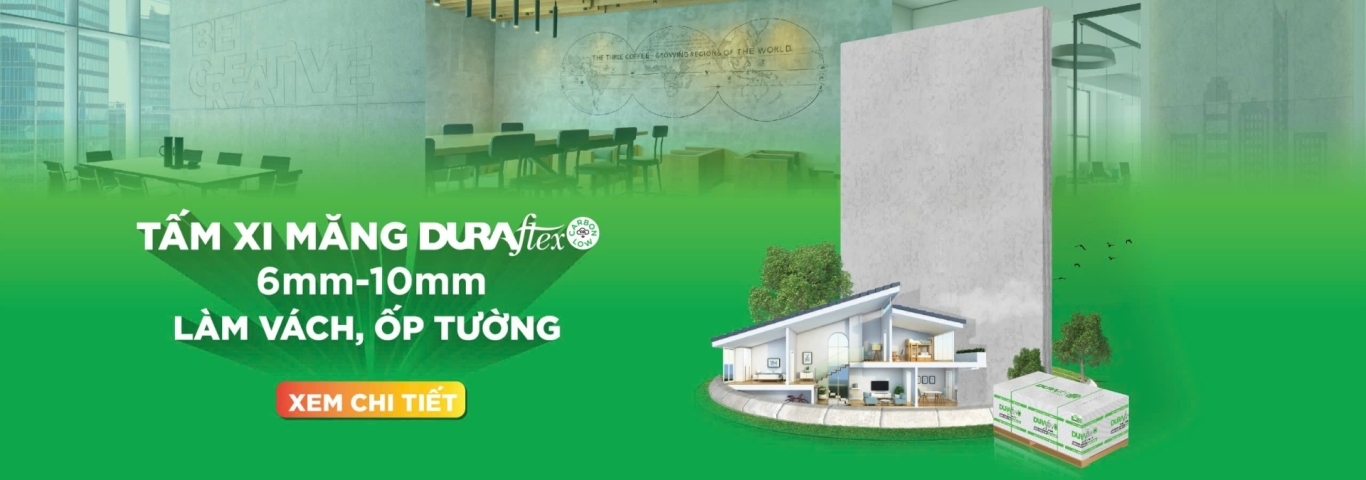 Phân Phối Tấm cemboard, Tấm bê tông siêu nhẹ, Tấm xi măng Duraflex tại HCM, Long An, Bình Dương, Đồng Nai