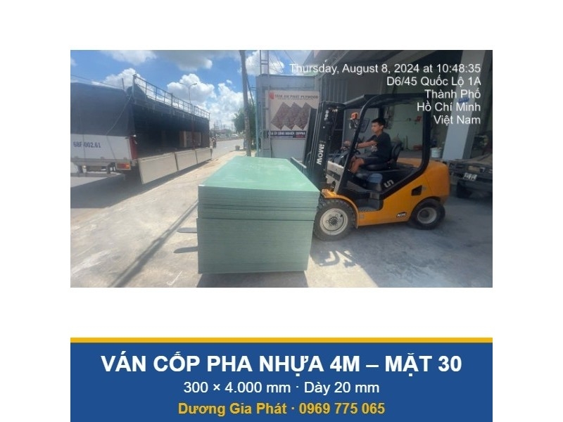 Cốp pha nhựa đổ bổ trụ tường rào: chọn nan, cách ghép và dự toán số bộ khuôn