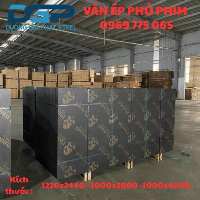 Cung Cấp 150 Tấm Ván Ép Phủ Phim 18mm 1000x2000 từ Bắc Giang Giao về Quãng Trường Tp. Thái Nguyên Trong Ngày
