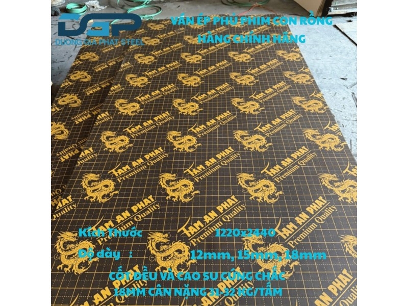 So sánh ván phủ phim 15mm và 18mm: nên dùng loại nào?