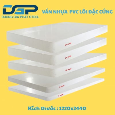 VÁN NHỰA PVC 8MM & 12MM – GIẢI PHÁP VẬT LIỆU ỔN ĐỊNH, CHỐNG NƯỚC, TỐI ƯU CHI PHÍ CHO XƯỞNG & NHÀ MÁY