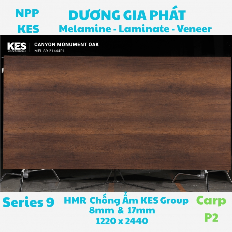 MDF Melamine KES Vân Gỗ 21445