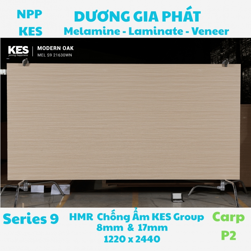 MDF Melamine KES Vân Gỗ 21630