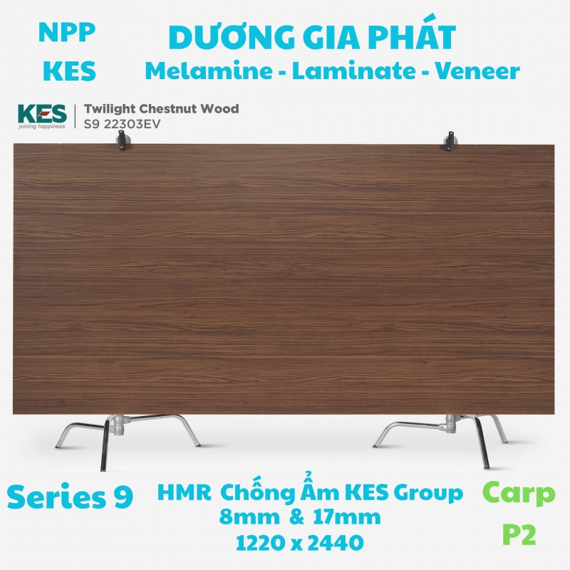 MDF Melamine KES Vân Gỗ 22303