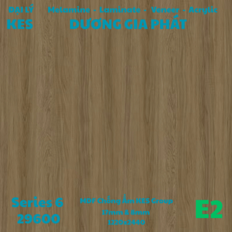 MDF Melamine KES Vân Gỗ 29600