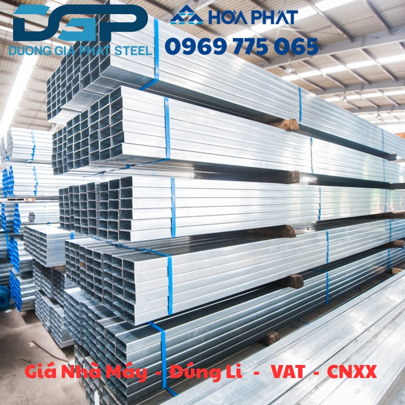 Sắt Hộp Mạ Kẽm 40x80 1.4li