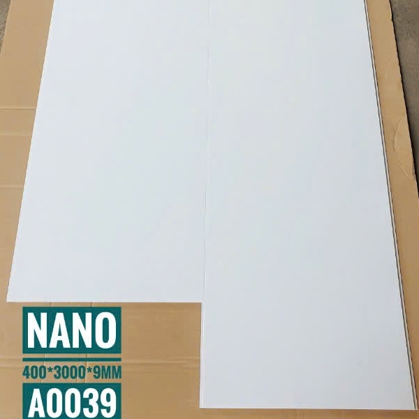 Tấm Nano 4000x3000x9mm A0039 ( Trắng Trơn)