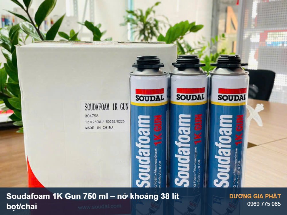 Soudafoam 1K Gun chai 750 ml